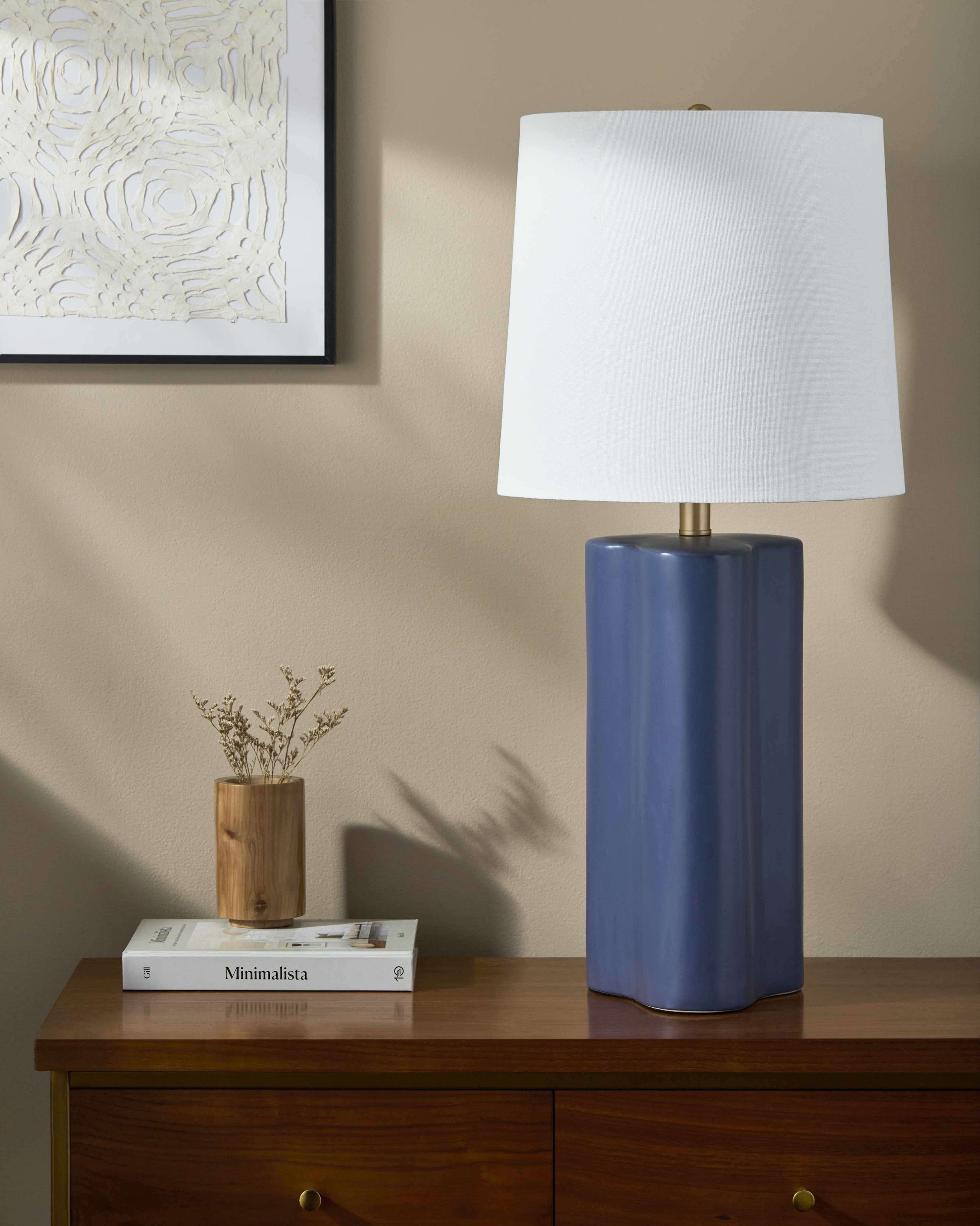 Jauharabad Blue Table Lamp