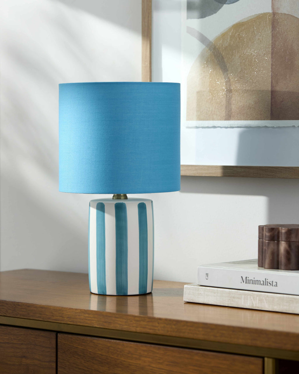 Escamilla Blue Table Lamp