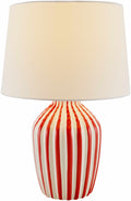 Shamsabad Red Table Lamp