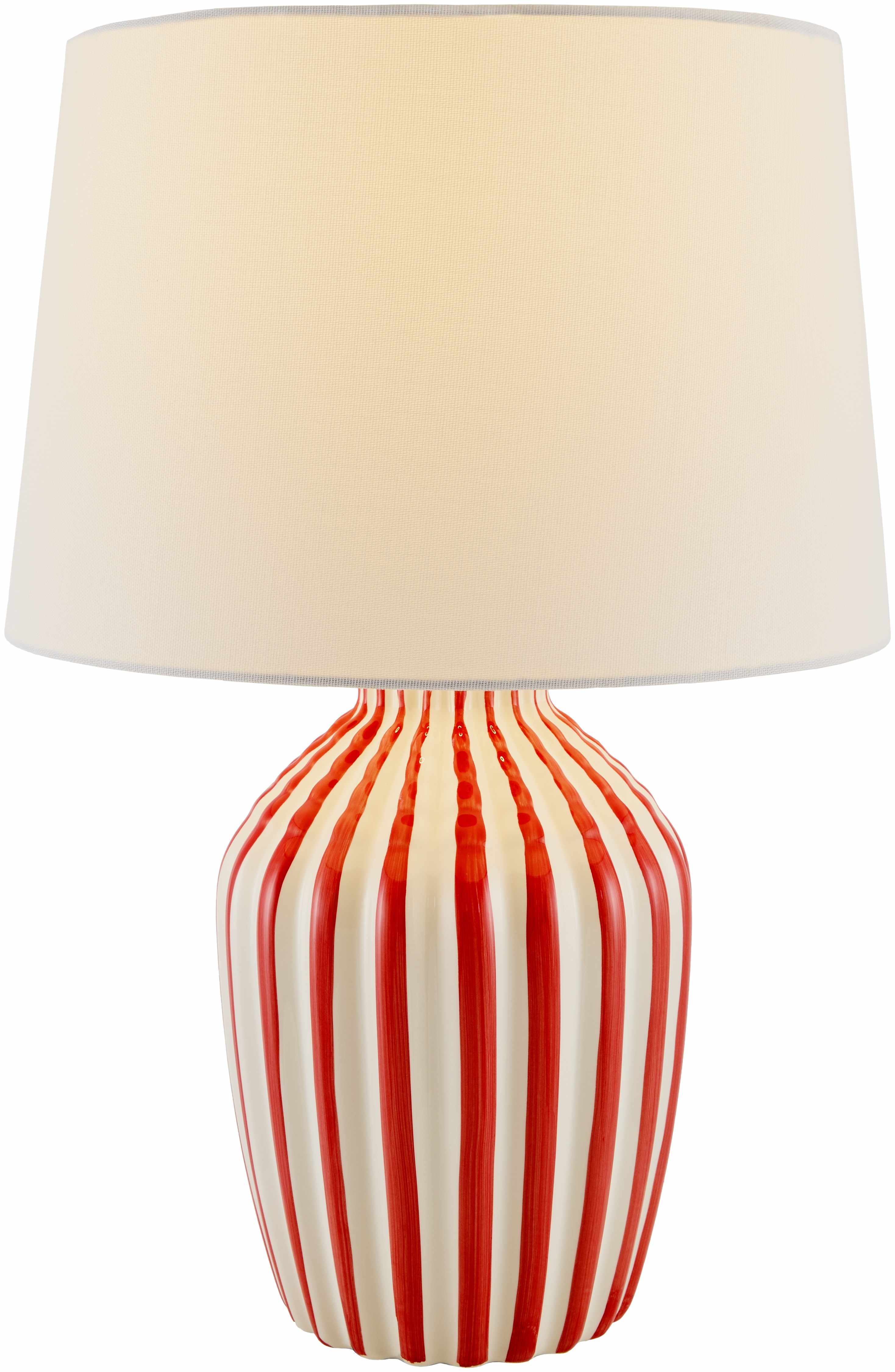 Shamsabad Red Table Lamp