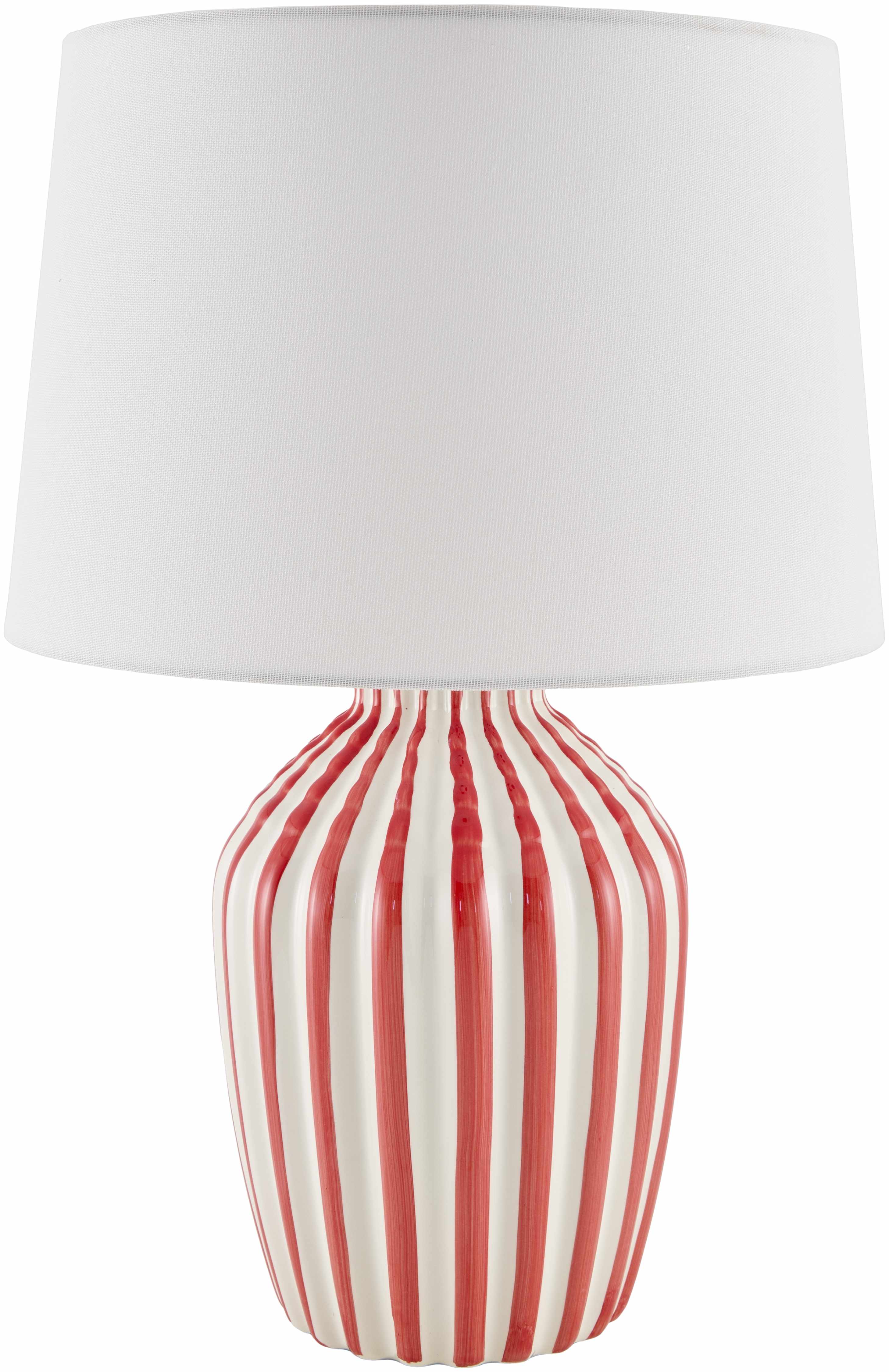 Shamsabad Red Table Lamp