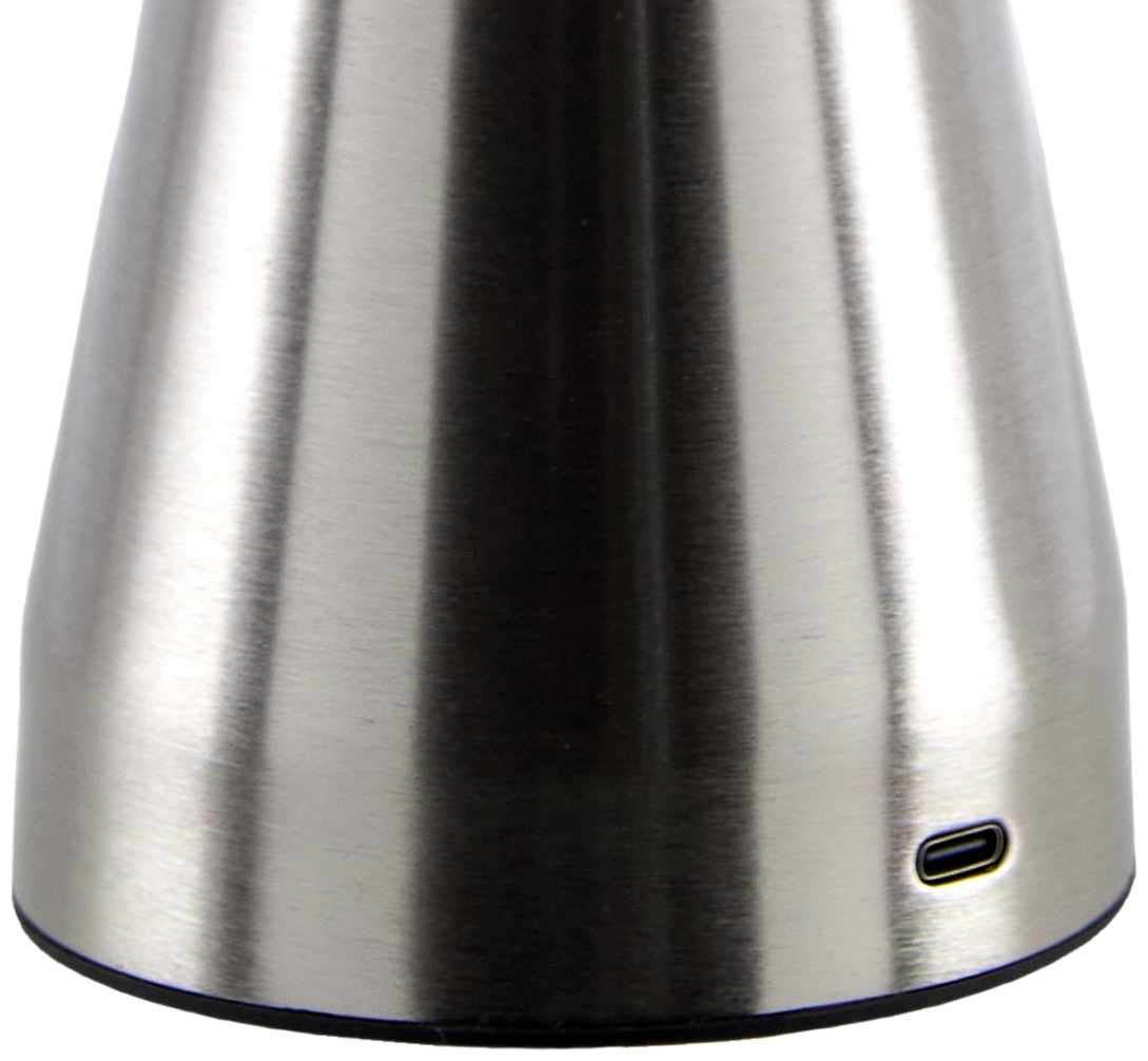Takhatgarh Metallic - Nickel Table Lamp